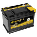 Starterbatterie 85Ah 12V 740A Bars Gold SMF Autobatterie ersetzt 75Ah 80 Ah