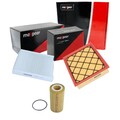 MAXGEAR POLLENFILTER + LUFTFILTER + ÖLFILTER PAKET passend für VOLVO V50 545