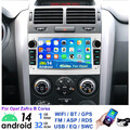 Android 14 Autoradio GPS Für Opel Astra H Corsa C D Zafira B Apple Carplay 1+32G