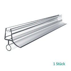 Ersatzdichtung Wasserabweiser Duschdichtung Schwallschutz Duschkabine 4-8mm Glas