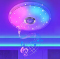 RGB LED Deckenleuchte Deckenlampe Dimmbar mit Bluetooth Lautsprecher App 36/48W