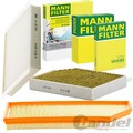 MANN FILTER INSPEKTIONSPAKET passend für MERCEDES W/S205 213 C/A 238 GLC X/C 253