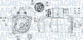 Anlasser 063721428010 MAGNETI MARELLI für OPEL SAAB