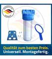 10 Zoll Gehäuseset Sediment Eisen Kalk Bakterien Kartuschen Wasserfilter Germany