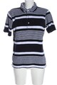 Polo-Shirt Damen Shirt Gr. DE 38 schwarz-blau Casual-Look