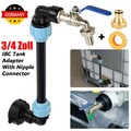 3/4" IBC Adapter Verbindungsset Auslaufhahn Für Tank Container Regenwassertank