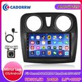 9" Android 13 Autoradio GPS NAVIGATION WIFI FM Für Renault Dacia Logan 2 Sandero