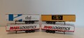 Roco H0 BahnTrailer Konvolut der MARS Logistics + CLIP Group Intermodal + EKOL