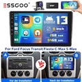 Für Ford Focus C Max Transit DAB+ 64G Android 14 Autoradio Carplay Navi RDS WIFI