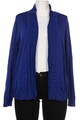 Peter Hahn Strickjacke Damen Cardigan Jacke Gr. EU 46 Baumwolle Blau #ykmqm8x