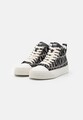 DKNY * DAMEN SNEAKER * YASER LACE UP HIGH TOP * WIE NEU * GR. 41 * SCHWARZ WEIß*