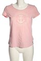 TOM TAILOR DENIM Print-Shirt Damen Gr. DE 36 pink Casual-Look