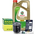 MANN-FILTER ÖLFILTER+5L CASTROL EDGE 5W-30 LL +SCHRAUBE+DICHTUNG 31985159