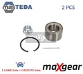 33-0910 RADLAGERSATZ RADLAGER SATZ MAXGEAR 2PCS FÜR DAIHATSU CHARADE III,STORIA