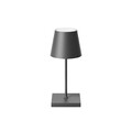 B-Ware Nuindie mini LED Akku Tischleuchte graphitgrau IP54
