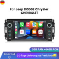 Für Jeep CHEVROLET DODGE Android 13 Autoradio Carplay GPS Navi WIFI SWC 64G DAB+