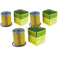 3x Original MANN-FILTER Kraftstofffilter P 810 x Fuel Filter