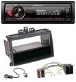 Pioneer MP3 1DIN DAB USB AUX Autoradio für Hyundai i20 08-11 Rubber-Touch Ablage