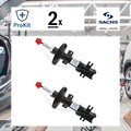 2x ORIGINAL® Sachs 314 627 Stoßdämpfer Vorne passend für Fiat Bravo II