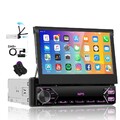 Bluetooth 1 Din 7" Autoradio DAB+ Touchscreen Bildschirm IPS Radio FM USB AUX