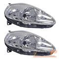 2x SCHEINWERFER HAUPTSCHEINWERFER H4 LI+RE FÜR FIAT GRANDE PUNTO 199 05-08