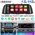 10.25" Carplay Android13 Autoradio Für BMW 5er F10 F11 NBT GPS NAVI BT FM 4G LTE