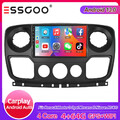 Für Opel Movano B Renault Master 3 Nissan NV400 4+64G Apple Carplay Autoradio BT