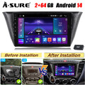 DAB+ 2+64GB Android 14 AutoRadio Carplay WiFi GPS Navi Für Iveco Daily 2014-2024