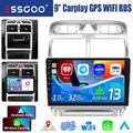 9" Android 13 Für peugeot 307 02-13 Autoradio GPS Navi WIFI Carplay 1+32G BT RDS
