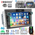 Android 15 6+128G Autoradio Carplay GPS Für Opel Zafira B Corsa C D Astra G H 4G