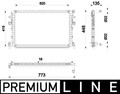 MAHLE Niedertemperaturkühler Ladeluftkühler PREMIUM LINE CIR 34 000P für 1 VW 7