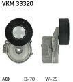 SKF Spannrolle, Keilrippenriemen Links, Mitte u.a. für CITROËN, FIAT, FORD