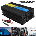 Spannungswandler 1000w/2000w Reiner Sinus Wechselrichter 12V Auf 230V Inverter