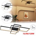 LED Deckenleuchte Deckenlampe Decken Leuchte 72W/90W/120W Dimmbar für Wohnzimmer