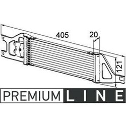 Ölkühler Automatikgetriebe Behr *** Premium Line *** Mahle Clc 57 000P für Merce