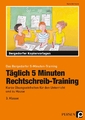 Täglich 5 Minuten Rechtschreib-Training - 3.Klasse | Buch | 9783403201205