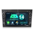 Android 14 Autoradio GPS Für Opel Zafira B Corsa C D Astra G H Vivaro Vectra C