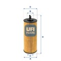 Ölfilter UFI 25.084.00 Filtereinsatz für BMW E87 E84 X3 E81 X1 E83 E91 E88 E90