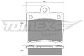 TOMEX Brakes Bremsbelagsatz, Scheibenbremse TX 12-77 für MERCEDES-BENZ