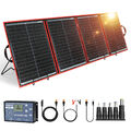 Dokio 200W Solarpanel Faltbar, tragbar für Wohnmobil, Camping, Notstrom & Garten