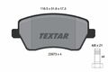 TEXTAR 2397301 TEXTAR Bremsbelagsatz, Scheibenbremse für DACIA LADA