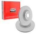 2x MAPCO BREMSSCHEIBEN 345mm BELÜFTET VORNE passend für AUDI A3 SEAT LEON SKODA 