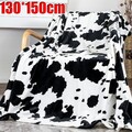 Kuscheldecke Flauschige Wohndecke Flanell Fleecedecke Sofadecke Bett  Kuh Decke