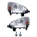 Scheinwerfer Set inkl. OSRAM Lampen H4 mit LWR Motor für Peugeot Partner