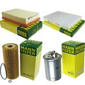 MANN-FILTER INSPEKTIONSPAKET SET für VW Caddy II Kombi 9K9B Seat Inca 6K9