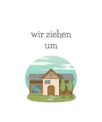 Wir ziehen um: dein XXL Notizbuch für den Umzug mit Checkliste, im praktischen 