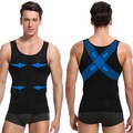 Männer Körper abnehmen Herren Tanktop figurformendes Unterhemd Shaper Bauchweg