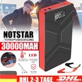 30000mAh Auto KFZ Starthilfe 12V Jump Starter Ladegerät Booster Power Bank 800A