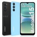 2025 Neu 6,5 Zoll Android 15 2SIM Smartphone Ohne Vertrag 4G Handy 7+32GB 8-Core