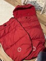 Bugaboo High Performance Fußsack in rot, zweiteilig.